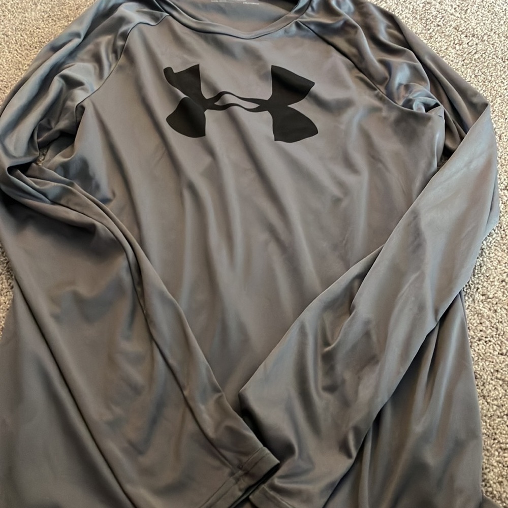 6 Compression Longsleeves 1- Maroon 2- White 3- Grey